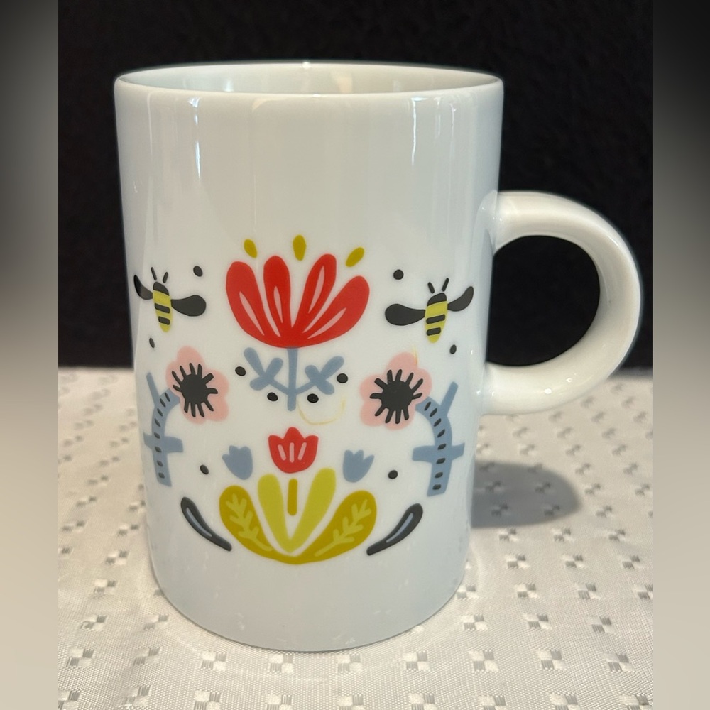 Danica Studio Coffee Mug Frida Floral 14 Oz